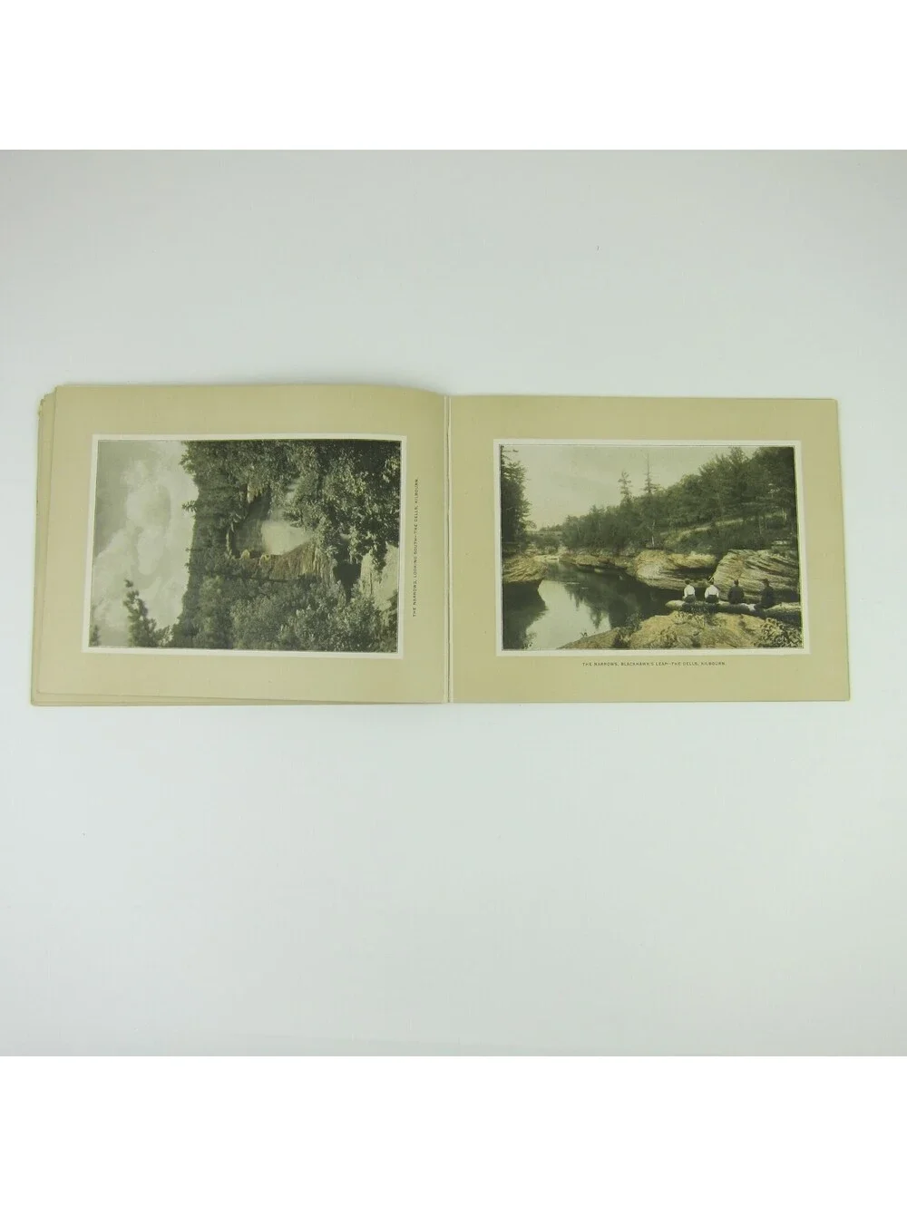 Chicago Milwaukee St. Paul Railway Book Kilbourn Dells of Wisconsin Antique 1907